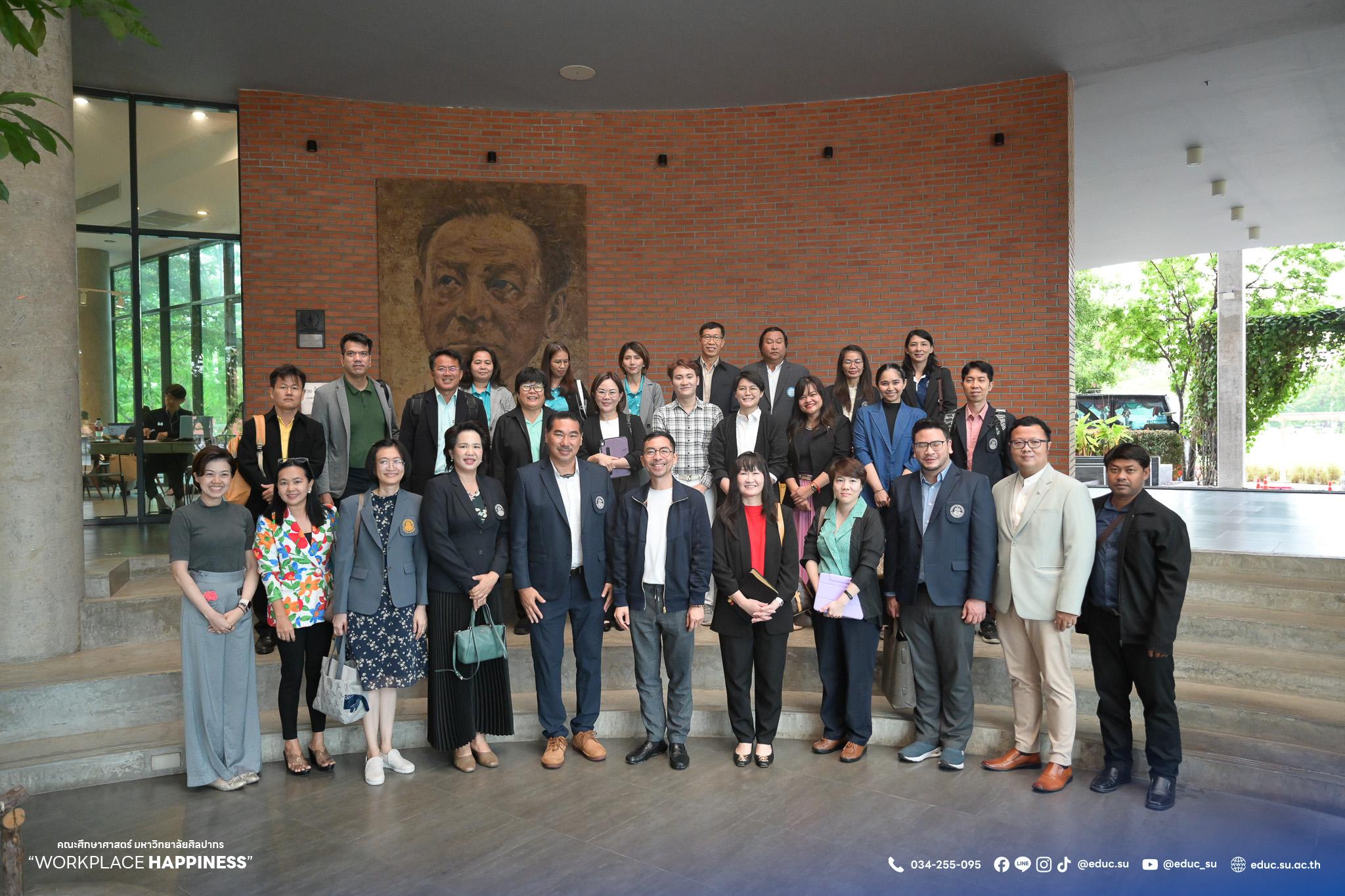 โครงการพัฒนาสมรรถนะผู้บริหารรุ่นใหม่ “55 ปี คณะศึกษาศาสตร์” ณ คณะวิทยาการเรียนรู้และศึกษาศาสตร์ มหาวิทยาลัยธรรมศาสตร์ และมหาวิทยาลัยราชภัฏรำไพพรรณี